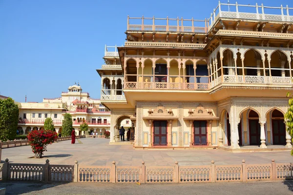 Jaipur India 2023 Details City Palace Jaipur Established Same Time — Stock Photo, Image