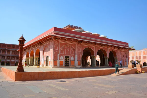 Jipur India 2023年 ジャイプール市宮殿の詳細は ジャイプール市と同時に設立されました マハラジャ サワイ ジャイ シン2世によって アンバーからジャイプールに彼の裁判所を移動しました — ストック写真