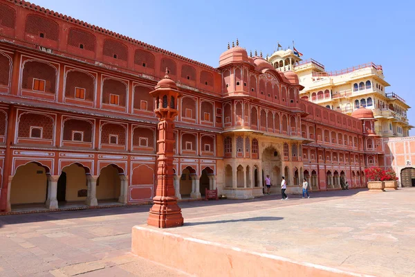 Jaipur India 2023 Palazzo Della Città Jaipur Stata Fondata Contemporaneamente — Foto Stock