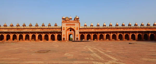 stock image FATEHPUR SIKRI INDIA - 03 01 2023: Fatehpur Sikri is a town in the Agra District of Uttar Pradesh, India. Fatehpur Sikri itself was founded as the capital of Mughal Empire in 1571 by Emperor Akbar