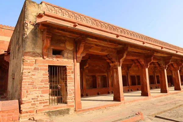 Fatehpur Sikri Een Stad Gemeente Het District Agra Van Indiase — Stockfoto