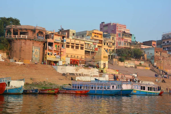 Varanasi Bhojpur Purvanchal India 2023 Varanasi Banaras Benares Kashithat Has — 图库照片