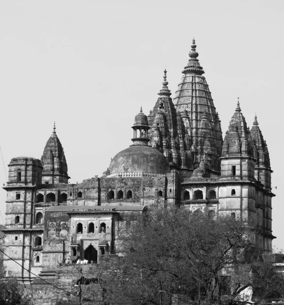 Orccha Madhya Pradesh Hindistan 2023 Chaturbhuj Tapınağı Vishnu Adanmıştır Chaturbhuj — Stok fotoğraf