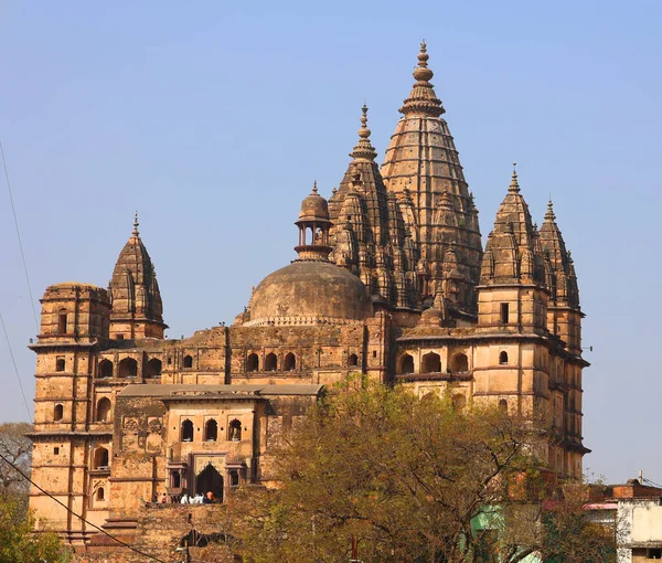 Orccha Madhya Pradesh India 2023 Chaturbhuj Temple Tillägnad Vishnu Namnet — Stockfoto