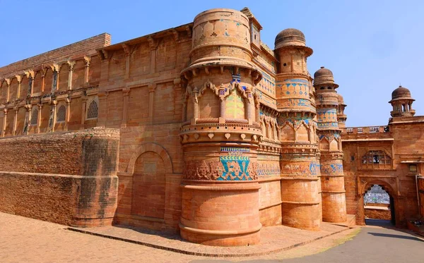 Gwalior Madhya Pradesh India 2023 리오르 Gwalior Fort Qila 알려져 — 스톡 사진
