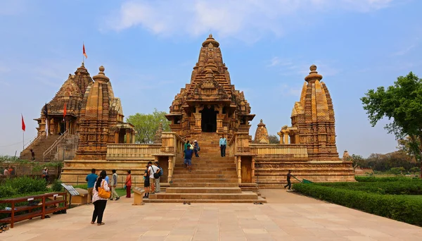 Khajuraho Indien Madyha Pradesh 2023 Khajuraho Group Monuments Ist Eine — Stockfoto
