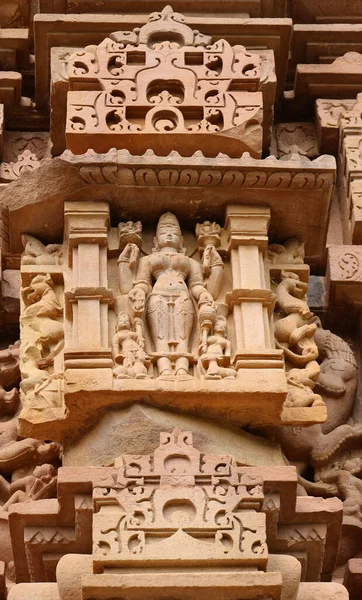 Khajuraho Madyha Pradesh India 2023 Khajuraho Group Monuments Gruppo Templi — Foto Stock