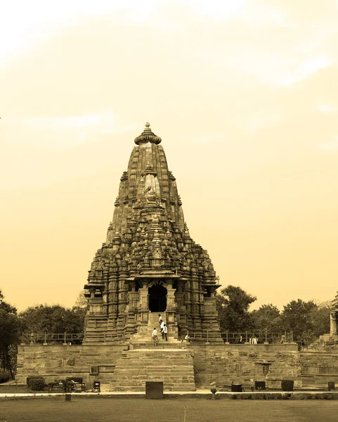 Khajuraho India Madyha Pradesh 2023 Khajuraho Group Monuments Group Hindu — Stock Photo, Image