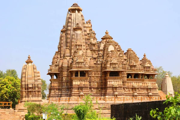 Khajuraho India Madyha Pradesh 2023 Khajuraho Group Monuments Group Hindu Stock Image