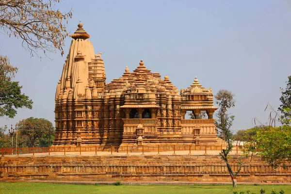 Khajuraho India Madyha Pradesh 2023 Khajuraho Group Monuments Group Hindu Royalty Free Stock Images