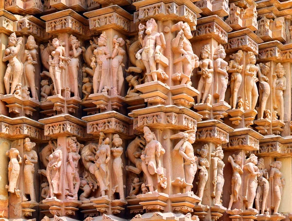 Khajuraho India Madyha Pradesh 2023 Группа Памятников Khajuraho Группа Индуистских — стоковое фото