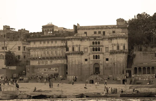 Varanasi Bhojpur Purvanchal India 2023 Varanasi Banaras Benares Kashithat Tem — Fotografia de Stock