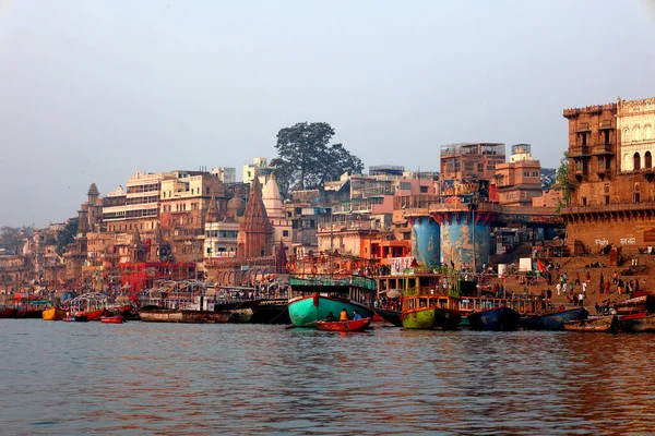 Varanasi Bhojpur Purvanchal India 2023 Varanasi Banaras Eller Benares Kashider - Stock-foto