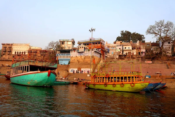 Varanasi Bhojpur Purvanchal India 2023 Varanasi Banaras Eller Benares Kashider - Stock-foto