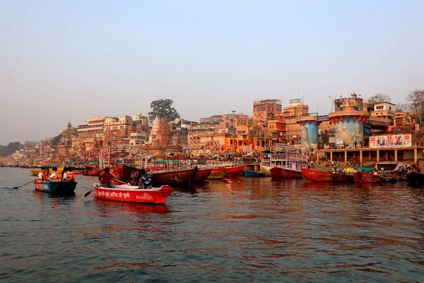 Varanasi Bhojpur Purvanchal India 2023 Varanasi Banaras Benares Kashithat Has — Stock Photo, Image