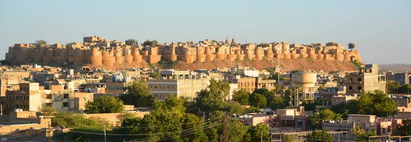 Jaisalmer India Fuerte Jaisalmer Ciudad Jaisalmer Estado Indio Rajastán Cree — Foto de Stock