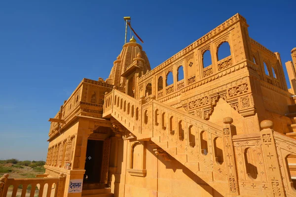 Jaisalmer Rajasthan India 2023 Lodurva Jain Temple Rajasthan Daki Jaisalmer — Stok fotoğraf