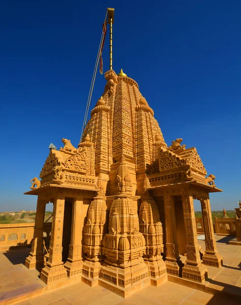 Jaisalmer Rajasthan India 2023 Lodurva Jain Temple Jaisalmer Rajasthan Dedicated — Stock Photo, Image