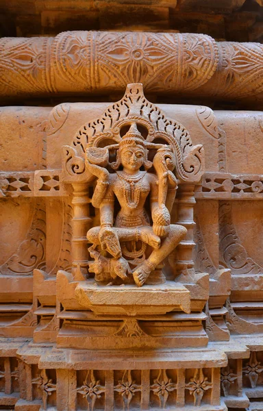 Jaisalmer Rajasthan India 2023 Lord Shiva Nın Dev Heykeli Manzara — Stok fotoğraf