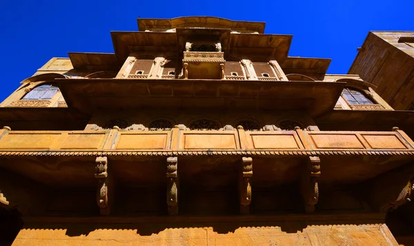 Aisalmer Rajasthan India 2023 Haveli Dentro Del Fuerte Jaisalmer Sonar — Foto de Stock