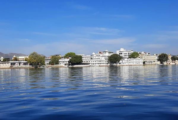 Udaipur Rajasthan India 2023 Lake Palace Formalmente Conocido Como Jag —  Fotos de Stock