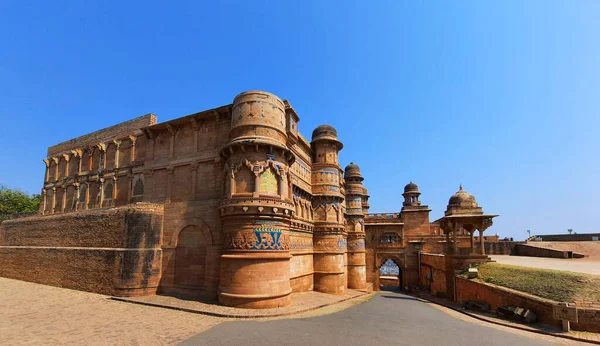 Gwalior Madhya Pradesh 2023 리오르 요새가 일반적으로 킬라로 알려져 요새는 — 스톡 사진