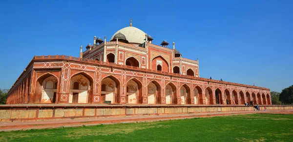Delhi India 2023 Humayun Mezarı Delhi Deki Babür Mparatoru Humayun — Stok fotoğraf