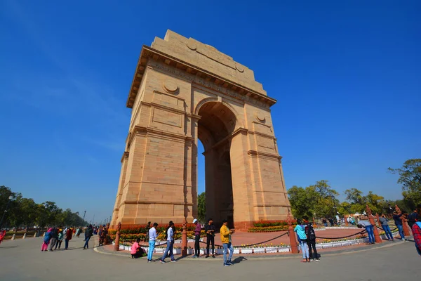 Delhi India 2023 India Gate All India War Memorial Ett — Stockfoto