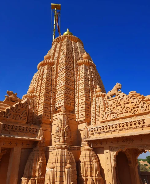 Jaisalmer Rajasthan India 2023 Lodurva Jain Temple Perto Jaisalmer Rajasthan — Fotografia de Stock