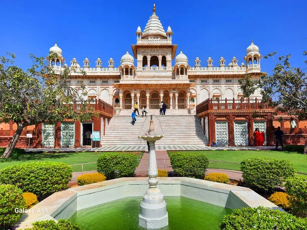 Jodhpur India 2023 Jaswant Thada Cenotaph Located Jodhpur Built Maharaja — Stock Photo, Image