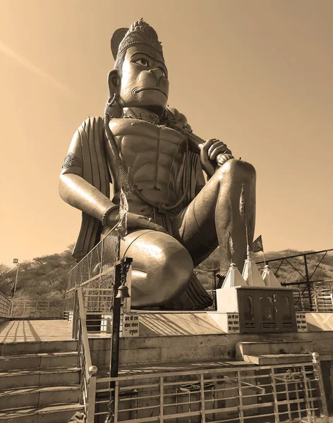 Rural India 2023 Hanuman Bir Hindu Tanrısı Tanrı Rama Nın — Stok fotoğraf