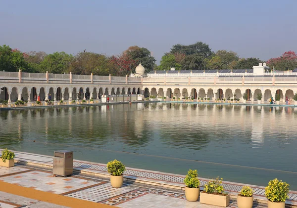 Delhi India 2023 Sri Bangla Sahib Gurudwara Een Van Belangrijkste — Stockfoto