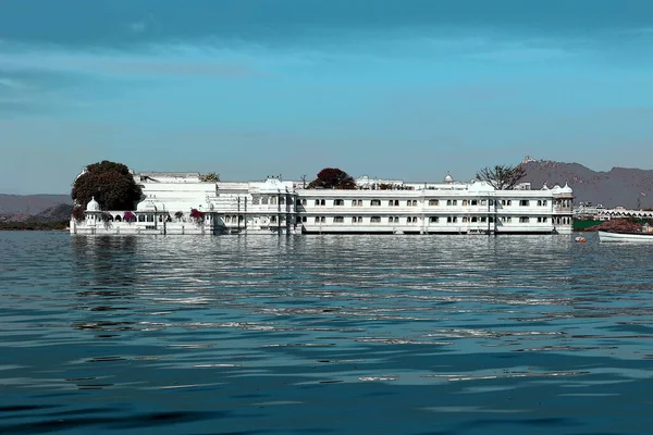 Udaipur Rajasthan India 2023 Ilustração Palácio Lago Formalmente Conhecido Como — Fotografia de Stock