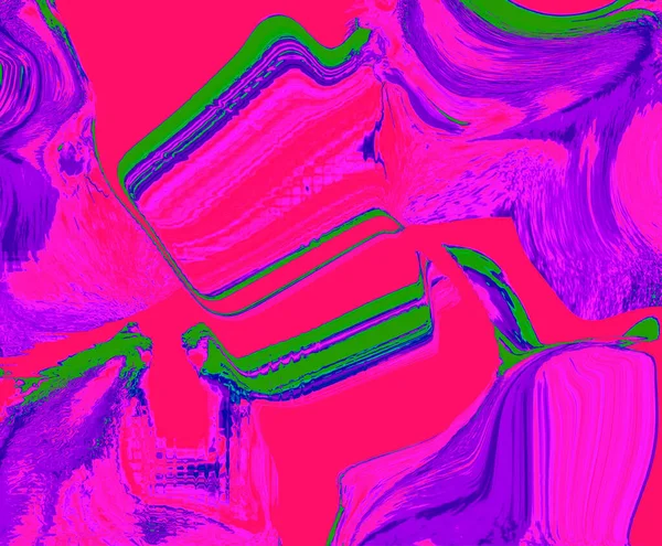 Искажения Поп Арт Ретро Знак Иллюстрации Иконка Фона Яркими Цветовыми — стоковое фото