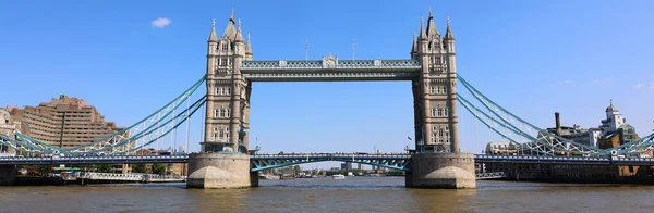 Londres Reino Unido 2023 Tower Bridge Uma Ponte Bascule Suspensão — Fotografia de Stock