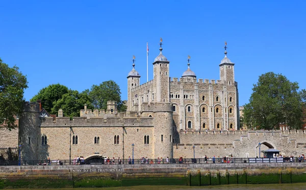 Londres Reino Unido 2023 Palacio Real Majestad Fortaleza Más Comúnmente — Foto de Stock