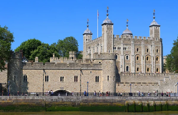 Londres Reino Unido 2023 Palacio Real Majestad Fortaleza Más Comúnmente — Foto de Stock