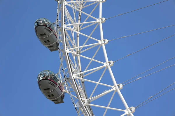 London United Kingdom 2023 Part London Eye Millennium Wheel Cantilevered — Stock Photo, Image