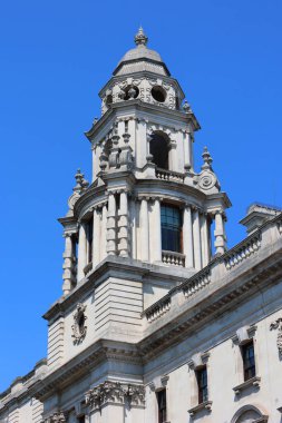 LONDON UNITED KINGDOM - 06 19 2023: Viktorya dönemi mimarisi, 19. yüzyılın ortalarında ortaya çıkan mimari canlandırma tarzları serisidir. Viktorya dönemi Kraliçe Victoria 'nın saltanatı anlamına gelir (18371901)