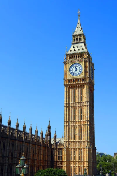 Londres Reino Unido 2023 Big Ben Apodo Gran Campana Del — Foto de Stock