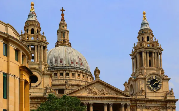 Londra Regno Unito 2023 Veduta Della Cattedrale San Paolo Sede — Foto Stock
