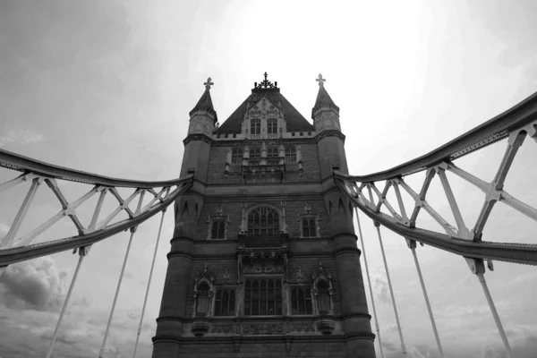 London Rli Kingdom 2023 Tower Bridge Ayrıntıları 1886 1894 Yılları — Stok fotoğraf