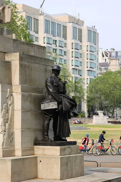 Londra Regno Unito 2023 Royal Artillery Memorial Charles Sargeant Jagger — Foto Stock