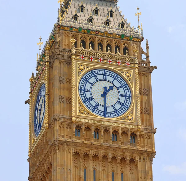 Londres Reino Unido 2023 Big Ben Apelido Para Grande Sino — Fotografia de Stock