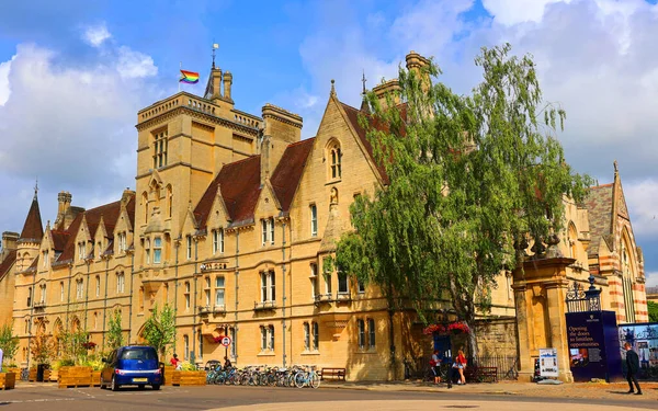 Oxford United Kingdom 2023 Christ Church Home Welcoming Community Students — Stock Photo, Image