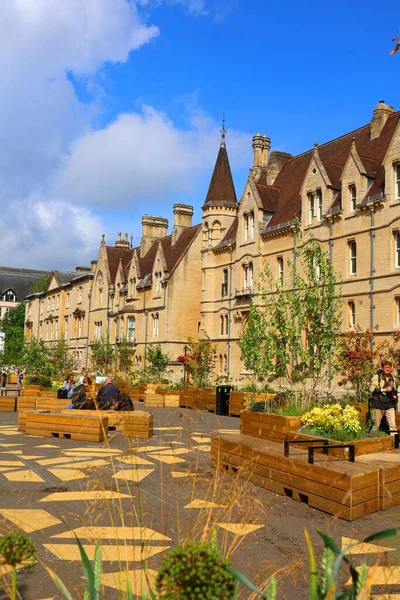 stock image OXFORD, UNITED KINGDOM 06 20 2023: Christ Church is home to a welcoming community of students and staff studying in one of the most beautiful colleges in Oxford