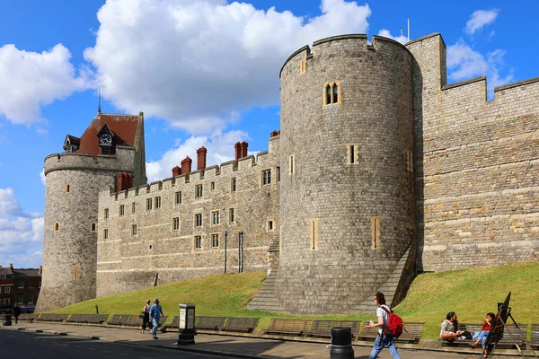 Windsor Zjednoczone Królestwo 2023 Windsor Castle Jest Rezydencją Królewską Windsor — Zdjęcie stockowe