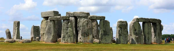 Stonehenge Ist Ein Prähistorisches Monument Der Salisbury Plain Wiltshire Besteht — Stockfoto