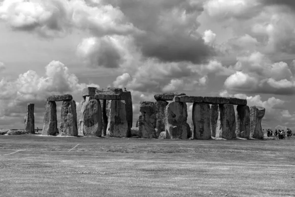 Stonehenge Ist Ein Prähistorisches Monument Der Salisbury Plain Wiltshire Besteht — Stockfoto