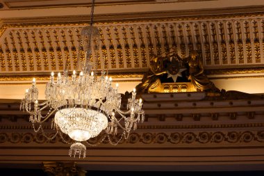 DUBLIN İRELYA REKLİK 05 28 2023: Dublin Kalesi 'nin içinde eski bir Motte-and-Bailey kalesi ve şu anki İrlanda hükümet kompleksi ve konferans merkezi yer almaktadır..          